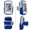 3 PCS Comfortable And Breathable Sports Arm Bag Mobile Phone Wrist Bag For 4-6.5 Inch Mobile Phone(Rose Red)