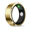 R5 SIZE 8 Smart Ring, Support Health Monitoring / Multiple Sports Modes(Gold)