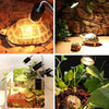 Tortoise Lamp Holder, Adjustable, EU Plug (Bulb Not Included)