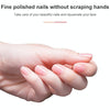 10 PCS Tofu Block Nail Polish Four Squares High Elastic Cotton Manicure Sand Block (Orange)