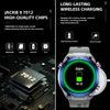WS-20 1.43 inch IP67 Sport Smart Watch Support Bluetooth Call / Sleep / Blood Oxygen / Heart Rate / Blood Pressure Health Monitor, Steel Strap(Black)