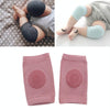 One Pair Anti-slip Children Baby Crawling Walking Knee Guard Elbow Guard Protecting Pads(Pink)