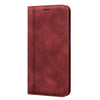 For Xiaomi Redmi 7 Frosted Business Magnetic Horizontal Flip PU Leather Case with Holder & Card Slot & Lanyard(Brown)