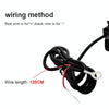 Motorcycle Sunshade Rainproof Mobile Phone Holder, Shape: Charging Handlebar Holder 5V-2A