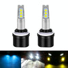 1 Pair 880 DC 12V-24V 12W 1800LM Car LED Fog Light(Yellow Light)