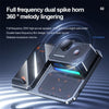 T50 5-in-1 Magnetic Wireless Charger Phone Watch Earphone Charging Stand with Clock & Speaker(White)