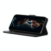 For Alcatel 1SE 2020 Cowhide Texture PU + TPU Horizontal Flip Leather Case with Holder & Card Slots & Wallet(Black)