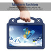 For Lenovo Tab M10 3rd Gen TB328FU / TB328XU 2022 10.1 Handle Kickstand Children EVA Shockproof Tablet Case(Navy Blue)