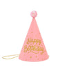 20 PCS Sequined Fur Ball Birthday Hat Birthday Party Supplies Dress Up Paper Hat, Colour: No. 2 Glitter