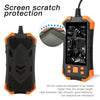 T20 4.3 inch IPS Color Screen 7.9mm Dual Cameras Waterproof Hard Cable Digital Endoscope, Length:5m(Black Orange)