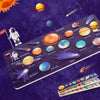 Children Universe Planet Cognition Puzzle Matching Board Early Learning Educational Toy, Style: Solar System