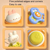 Infant Puzzle Busy Hand Grasping Ball Baby Grasping Sensory Training Early Learning Toys(Rabbit)