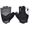 BOODUN Non-slip Half Finger Shock Absorption Breathable Heat Dissipation Outdoor Riding Gloves, Size:L(Black and White)