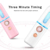 Facial Steamer Nano Spray Water Replenishing Instrument Portable Cold Spray Machine Charging Beauty Instrument Automatic Alcohol Sprayer, Style:Cute Rabbit(Pink)