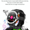 ZGP PG999 1.54 inch HD Round Screen 4G Smart Watch Android 8.1, Specification:4GB+64GB(Black)