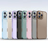For iPhone 14 Pro Max Nano Semi-transparent Frosted Skin Feel Phone Case(Light Pink)