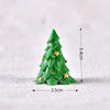Christmas Decoration Accessories Micro Landscape Christmas Gift Resin Small Ornament, Style: Christmas Tree No.9