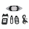 USB Rechargeable Bicycle Turn Light Wireless Remote Control Bike Tail Light