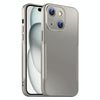 For iPhone 15 Plus Blade Slim AG Matte Shockproof Phone Case(Titanium Gray)