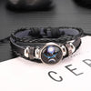 Twelve Constellations Multilayer Beaded Cowhide Bracelet, Style: Libra Luminous