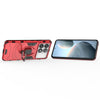 For Xiaomi Redmi K70 Shockproof PC + TPU Holder Phone Case(Red)