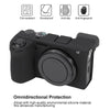 For Sony ILCE-6700 / A6700 Litchi Texture Soft Silicone Protective Case(Black)