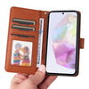 For Samsung Galaxy A36 5G BETOPNICE BN-005 2 in 1 Detachable Imitate Genuine Leather Phone Case(Brown)