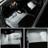 2 PCS DC12V / 1.5W / 6000K / 100LM Car Foot Nest Lights Footwell Lamp Seat Lamp 18LEDs SMD-3528 Lamps for Volkswagen(White Light)