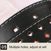Dandali Ladies Microfiber Bottom Buckle Belt Versatile Jeans Waistband, Length: 105cm(Coffee)