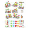 Children Screw-Tightening Electric Drill Toy Manual Assembly Toolbox, Style: 3D + Manual Drill (173 PCS)