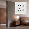Universal Standard Wall Socket with 2 x USB Ports