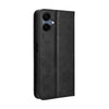 For Samsung Galaxy A06 5G Magnetic Buckle Retro Texture Leather Phone Case(Black)