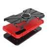 For Samsung Galaxy S23+ 5G Armor Bear Shockproof PC + TPU Phone Case with Ring(Red)