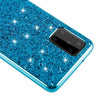 For Samsung Galaxy S20 FE Glitter Powder Shockproof TPU Protective Case(Black)