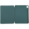 For iPad Air 2022 / 2020 10.9 Silicone 3-Folding Full Coverage Leather Case(Light Green)