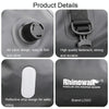 Rhinowalk MT20450 45L Large Capacity Portable Waterproof Motorcycle Tail Bag(Black)