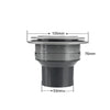 Universal AC Air Outlet Vent for RV Bus Boat Yacht Auto Air Conditioner Vent Replacement Parts Car Accessories, Size: 100 x 76 x 53mm