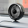 Multi-function Portable Car Air Outlet Sucker Electric Cooling Fan(Black)