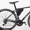 Large Capacity Bicycle Saddle Bag Outdoor Riding Triangle Toolkit(All Black)