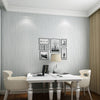 Modern Minimalist Bedroom Living Room Self-Adhesive Non-Woven Wallpaper Sticker, Specification: 0.53 x 3 Meters(7063 Silver Grey)