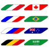 2 PCS Canadian Flag Pattern Car-Styling Sticker Random Decorative Sticker