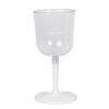 COOL CAMP CF-523 Removable Portable Outdoor Camping Wine Glass Shatterproof Resin Collapsible Champagne Cup(White)