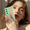 For Samsung Galaxy S23 5G Armor Glaze PC Hybrid TPU Phone Case(Green)