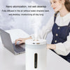 1L Home Humidifier Large Capacity Desk Aroma Mute Ambient Light Humidifier Charging Model(Green)