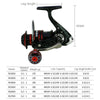 YUMOSHI RS4000 Metal Rocker Fishing Reel