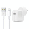 12W USB Charger + USB to 8 Pin Data Cable for iPad / iPhone / iPod Series, AU Plug