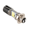 PX15D DC12V / 7.4W Motorcycle LED Headlight with 24LEDs SMD-3030 Lamp Beads (Yellow + White)