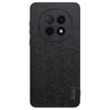 For  OPPO A5  Pro Tree Bark Leather Shockproof Phone Case(Black)