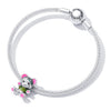 S925 Sterling Silver Neon Bear Beads DIY Bracelet Necklace Accessories