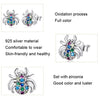 Insect Series Earrings 925 Silver Earrings, Style: Spider